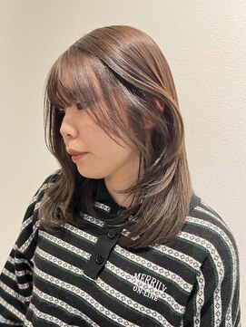 クラップス 杉田店(CLAPS) レイヤーカット/顔まわりレイヤー/小顔カット/サイドバング