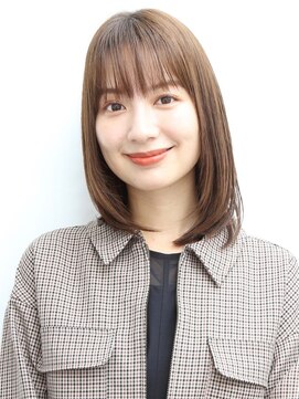 フラット 中山店(flat) 大人可愛いストレート[中山駅]