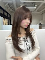 ケア 神戸(CARE)&nbsp;ショコラグレージュ/ハッシュカット/ハイレイヤースタイル