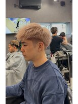 リッチブランドアンドコー 守口店(Rich Brand&Co)&nbsp;ダブルカラーブリーチケアブリーチミルクティーリタッチシルバー