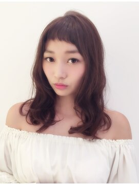 ヘアーデザイン ミヤビ 広尾(HAIR DESIGN MIYABI) ショートバング&ユルフワカール