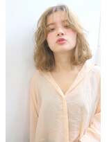 ネオリーブ アンド 渋谷店(Neolive &)&nbsp;【Neolive  & 渋谷店】透明感のある外国人風ベージュＢＯＢ