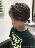 卒業式・入学式キッズカット■スイングレイヤー韓国マッシュ