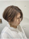 骨格補正ショート 小顔ショート