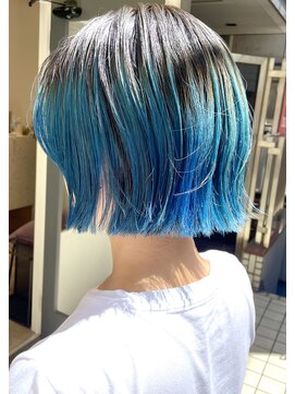 エイト オカチ 上野御徒町店(EIGHT okachi) 【EIGHT 御徒町】ウガワ_ブルーグラデーション