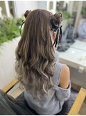 【 LILY 】 ハーフアップヘアアレンジ
