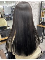 ミコ(MICO hair) ダークグレー艶カラー♪
