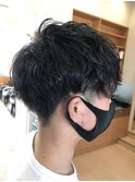 マッシュパーマ