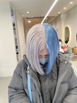 ソル ジングウマエ(SOL JINGUMAE) シルバー×ブルー 原宿/表参道/明治神宮前