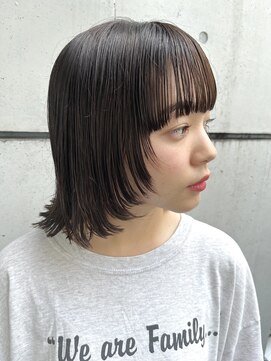 スーハ 恵比寿(SUUHA) フロントレイヤー/セミウェット/ラウンドボブ