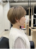 丸み可愛い! 耳かけ 似合わせショート