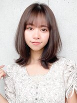 アグノス 青山(Agnos) ボブウルフ外ハネボブ前髪20代30代40代◎美髪薄めバング艶感