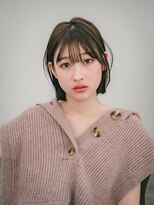 ベンジー 北千住店(benji)&nbsp;エモージュ外はね小顔愛されグレージュカラー2