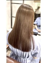 銀座 Cheri 透明感ベージュ×艶髪髪質改善トリートメント