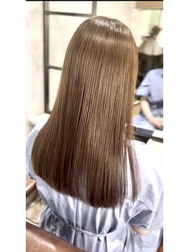 オーウェル 銀座(Owelle) 銀座 Cheri 透明感ベージュ×艶髪髪質改善トリートメント