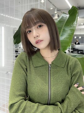 オニキス(ONYX) ブリーチカラー×グレージュ【aya指名】