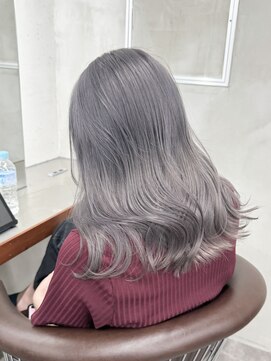 ニコ トウキョウ 渋谷(nico TOKYO) アッシュグレー/髪質改善/ダブルカラー/ケアブリーチ/10代20代