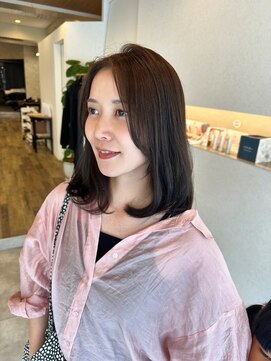 ウタリ(utari) 透明感アッシュブラウン【難波 桜川/髪質改善】