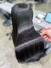 【トップスタイリスト指名限定】カット＋縮毛矯正＋トリートメント　#表参道