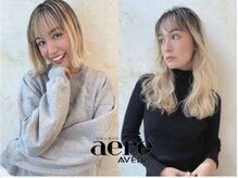 ☆ハイトーングラデーションカラー☆全頭ブリーチ後ハイライトでリタッチをぼかしてグラデーションカラーに