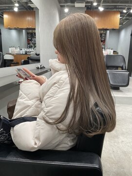 ウェイビーズ(WAVY'S) bleachなしbeige。