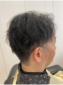 ツーブロック/刈り上げ/アップバング/ツイスパ/爽やか