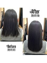 チャンドット(chan.)&nbsp;≪chan.≫ Customer Style 縮毛矯正サラサラスタイル