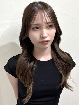 クレム 博多駅店(ChLem) 韓国風くびれ巻き 艶カラー 顔周り 博多美容室