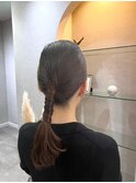 ヘアアレンジ/タイトアレンジ/ローポニー/大宮/美髪のススメ