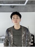 【亀谷卓巳】スパイキーショートパーマ