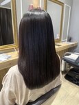 エアリーストレート×レイヤーカット