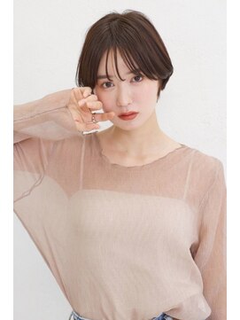 エン クラン バイ ヘッドライト たまプラーザ南口店(en. clan by HEADLIGHT) マッシュショート/大人かわいい/まとまるショート