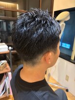 クラップス 横須賀中央店(CLAPS) 横須賀シャドウパーマツイストスパイラルパーマセンターパート