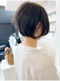 福山Caary20代30代40代50代60代ショートボブ小顔補正立体カット