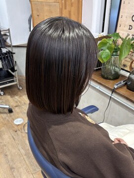 コミレ(COMILE) エイジング毛のホワホワを抑える縮毛矯正