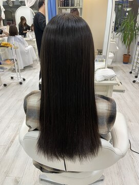 アルターシェリー(aL-ter che'rie) ダークブラウンカラークラゲヘアー/小顔/ココアベージュ