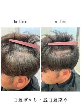 【水戸 舞歌】白髪ぼかし