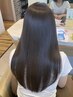 カット＋美髪縮毛矯正＋ダメージ補修トリートメント　￥18800