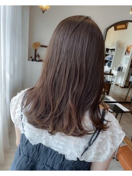 セットアップ 岡山北長瀬店(SET-UP) ミルクティーグレージュオリーブ透明感カラーオージュア