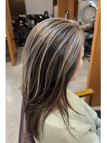 リドル ヘアー 駒生店(Riddle HAIR) ロングハイライト