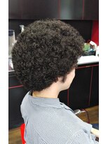 ファンキーボンバー(FUNKY BOMBER)&nbsp;アフロパーマスタイル　ロッドソフトアフロ