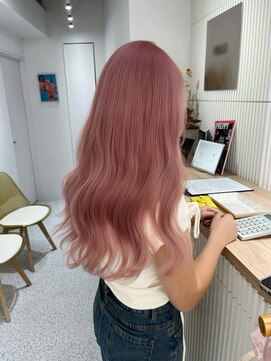 メルトトウキョウ(melt.tokyo) インナーカラー/トリートメント/デザインカラー/ペールピンク