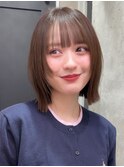 ボブ　レイヤーボブ　フェイスレイヤー　顔周り　髪質改善