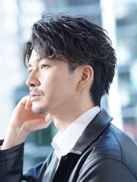 アルファ 新宿(alpha) ツーブロックショート/韓国風マッシュ/フリックパーマ