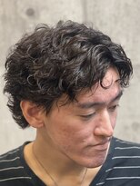 ブレイズマン(BLAZEMAN) 海外感のあるルーズパーマスタイル