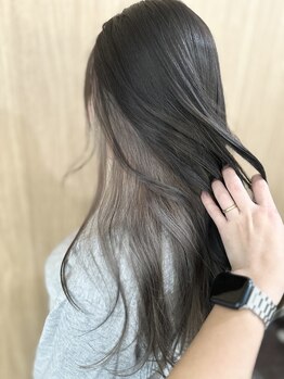 アン アオヤマ(Ann AOYAMA)の写真/最旬×ナチュラル系カラーでツヤとまとまりのある仕上がりに*周りとワンランク差のつくスタイルなら《Ann》