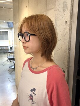 エイム(aim) レイヤースタイル × 抜きっぱなしカラー