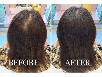 ラ ナチュール ボーテ(La nature beaute)の写真/【ヘアリセッター】薬剤を使用せず、ボリュームアップもダウンの両方を叶える魔法のハサミ