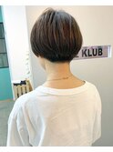 【cuzKLUB】カジュアルショート×ダークオリーブ