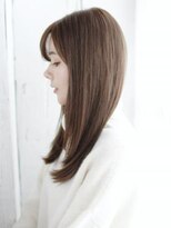 ウル 吉祥寺(ulu)&nbsp;透け感ベージュのナチュラルストレート